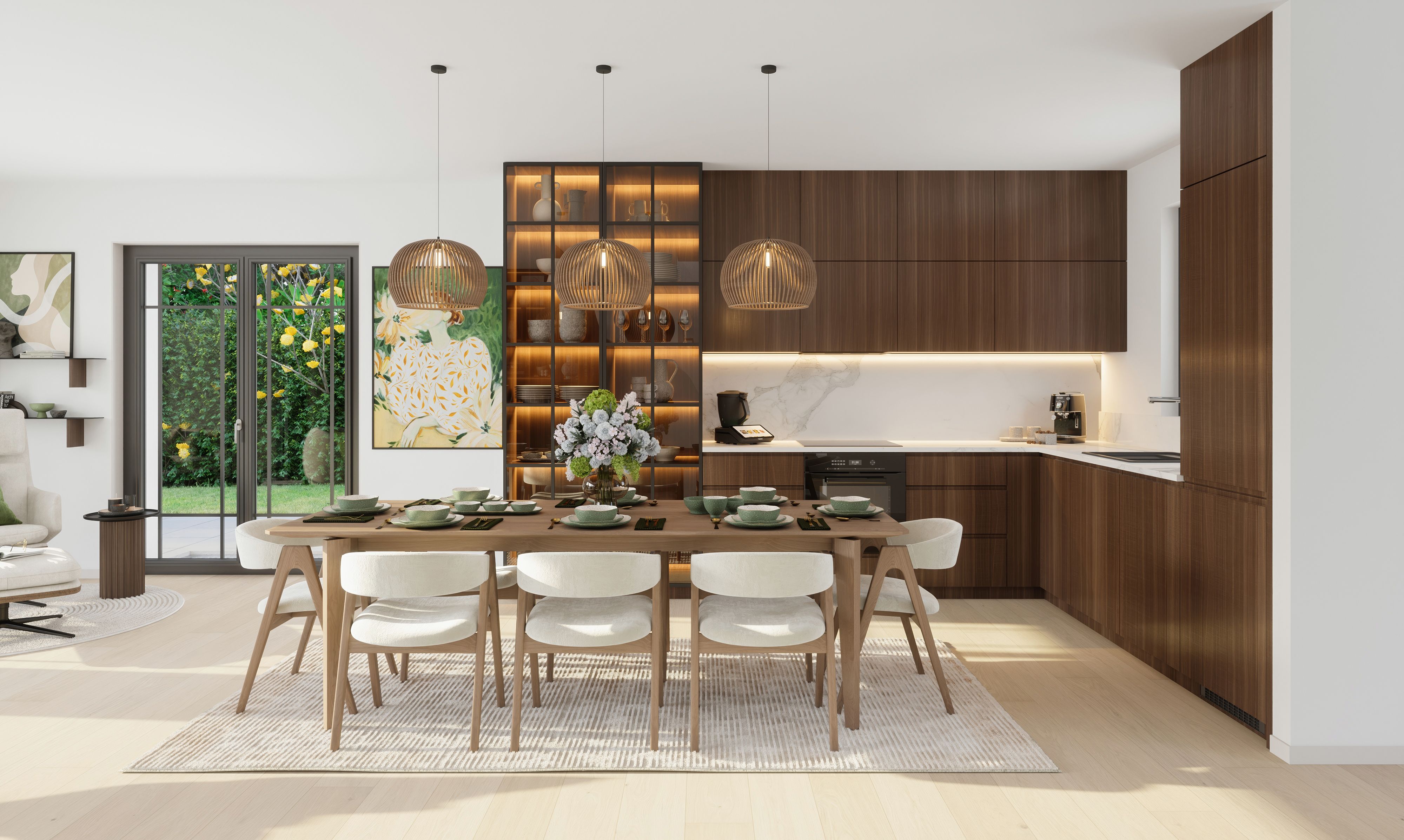 Felix 10 - intérieur avec finitions de standing, cuisine moderne